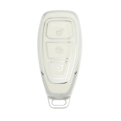 TPU Silicone Car Key Case for Ford Fiesta, Focus (2011-2023)