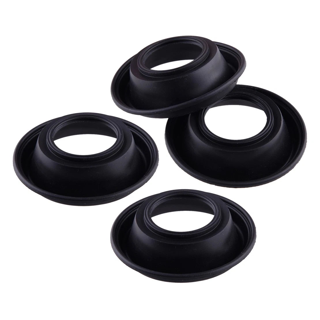 4 x Carburetor Vacuum Diaphragms for Suzuki GSX600F GSX750F (1991-1997)
