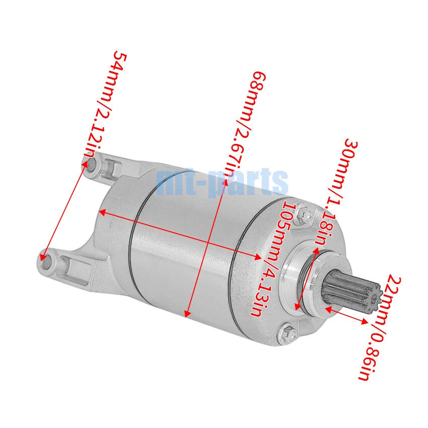 Starter Motor for ONLINE ATV S 5.5 / X 5.5 / S 5.0 (No Year Info)