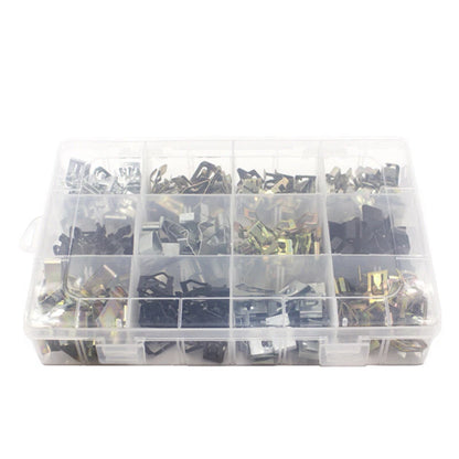 240Pc U-Type Metal Clips for Car Console Instrument Panel Fasteners