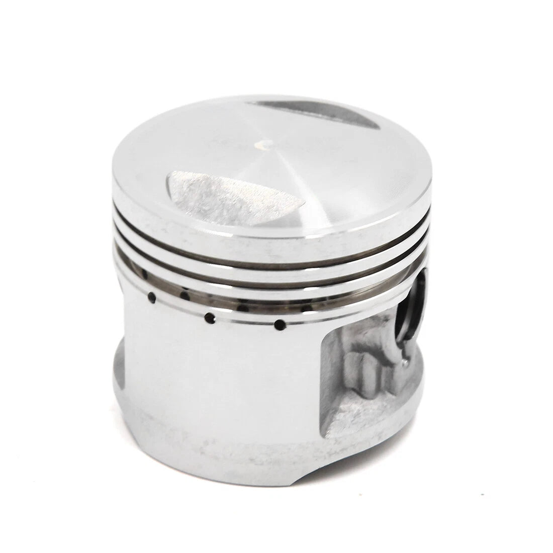 56mm Silver Metal Motorcycle Engine Piston Ring Set for Honda CG125