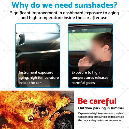 6 Layer WindScreen Sun Shade for Nissan X-Trail T33 (2022-2025) UV Protection