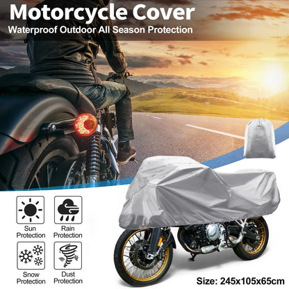 Cover / 96.46x41.34x25.59 / Motorcycle Waterproof Half Cover 420D-PU