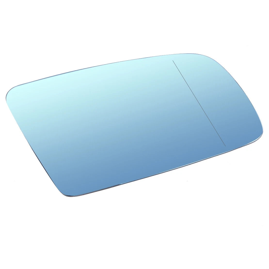 Heated Blue Right Exterior Mirror Glass for BMW E60 E61 E63 (2003-2010)