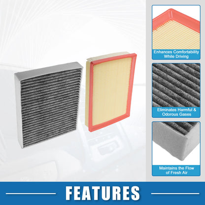 Car Cabin Air Filter Set for BMW 328i (2014-2016)