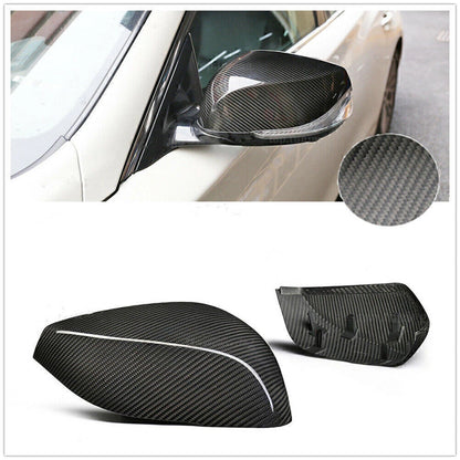 Dry Carbon Fiber Mirror Covers for Infiniti Q50 Q50S Q60 (2014-2023)