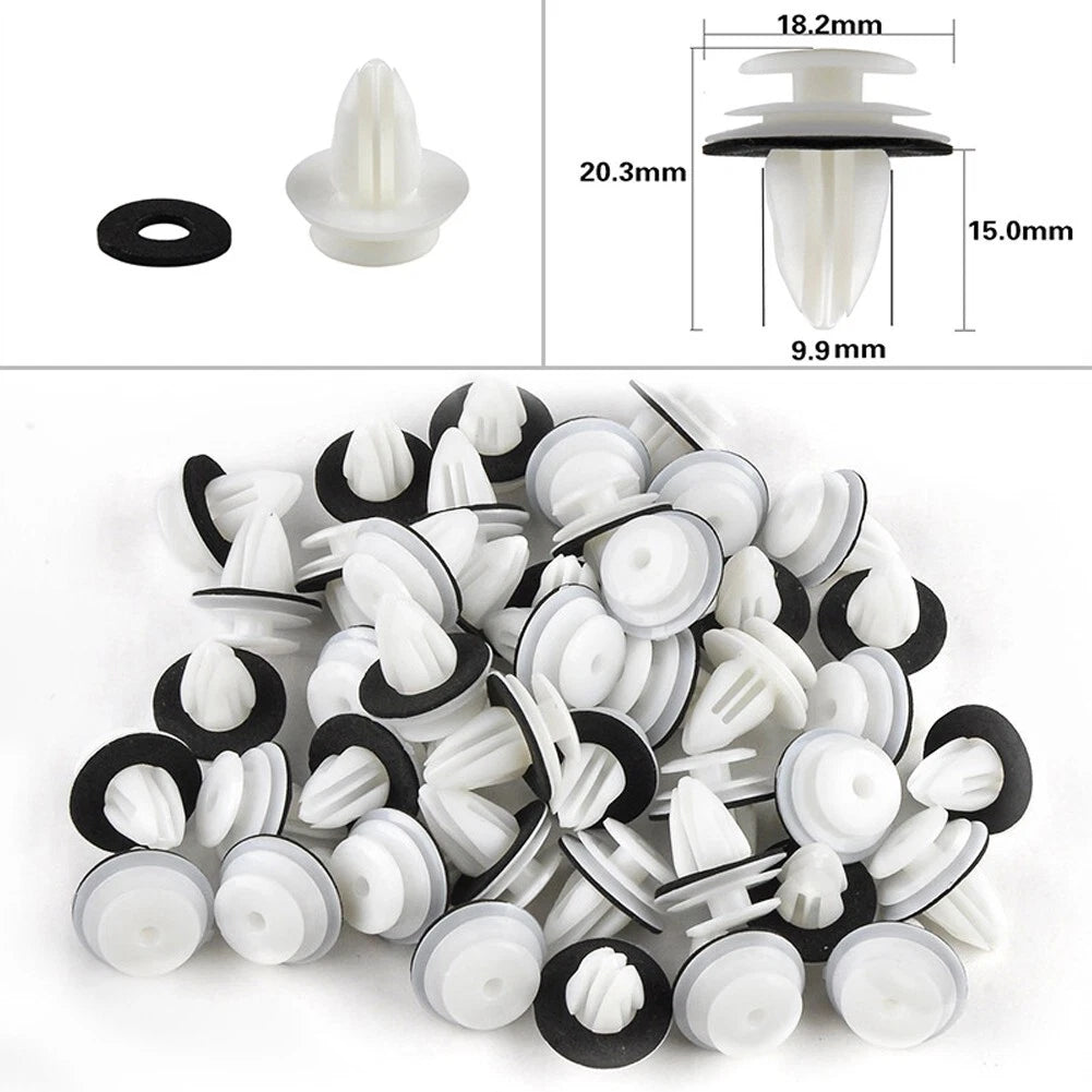 200Pcs Rivets Panel Clips for Cars/Trucks
