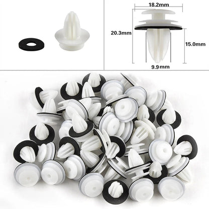 200Pcs Rivets Panel Clips for Cars/Trucks
