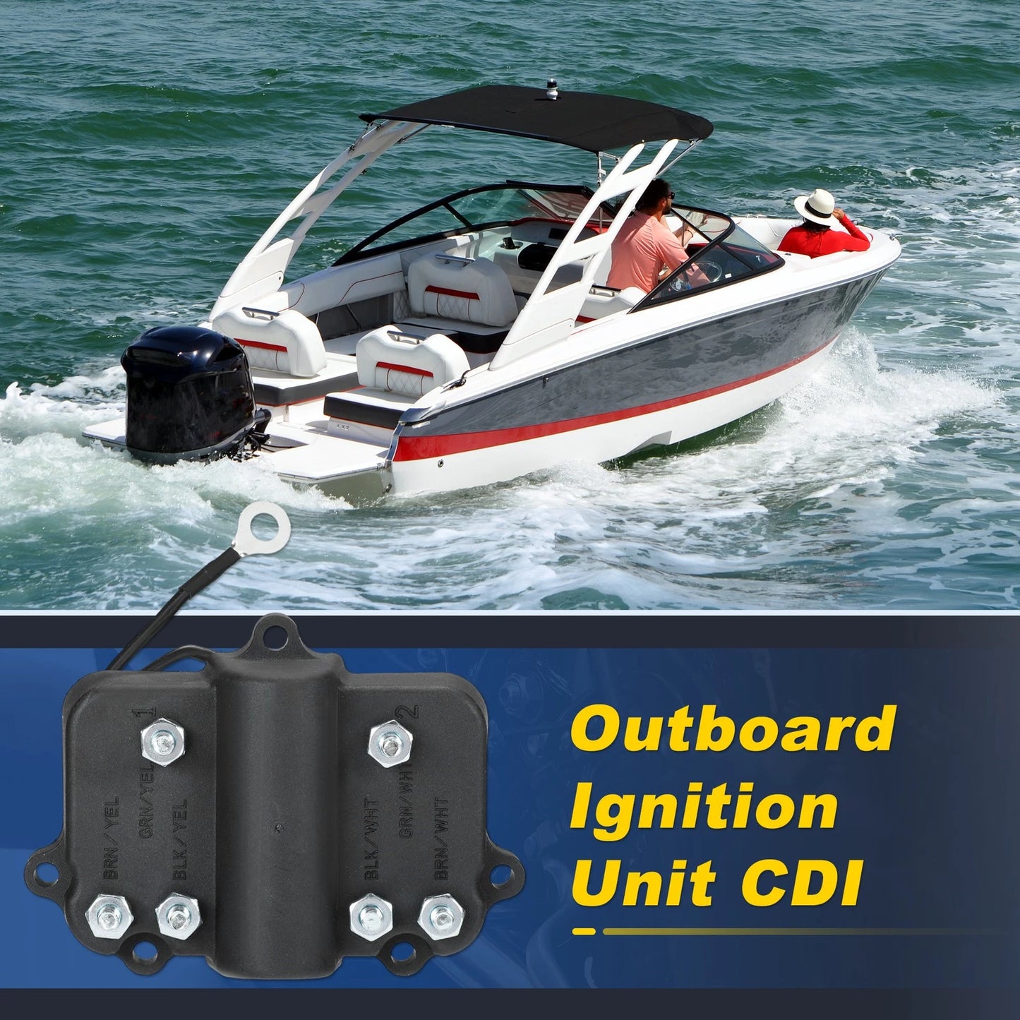 CDI Ignition Unit for Mercury 2-stroke 18-40HP