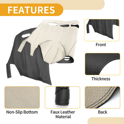 Dashboard Cover Mat for Ford Escape (2013-2019) Black Anti-Slip