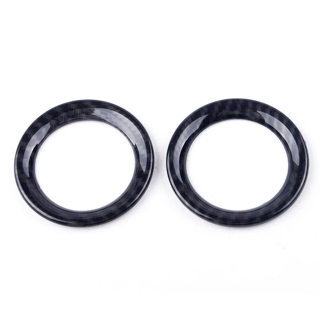 Carbon Fiber Door Speaker Cover Ring for Jeep Grand Cherokee (2011-2018)