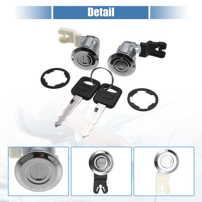 Door Lock Cylinder with Keys Set for Ford E150 (2004-2014)