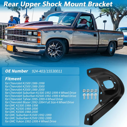 Rear Left Upper Shock Mount Bracket for Chevrolet K1500 K2500 K3500