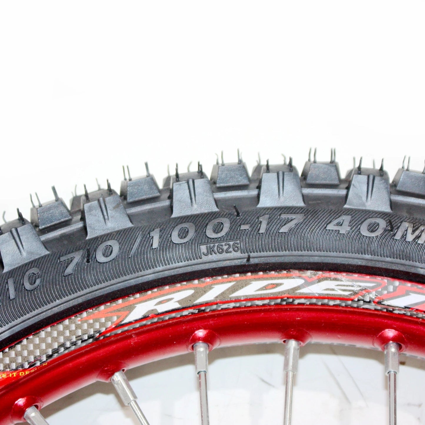 15mm Axle Front Wheel Rim & Knobby Tyre for PIT PRO Dirt Bike (70-100)