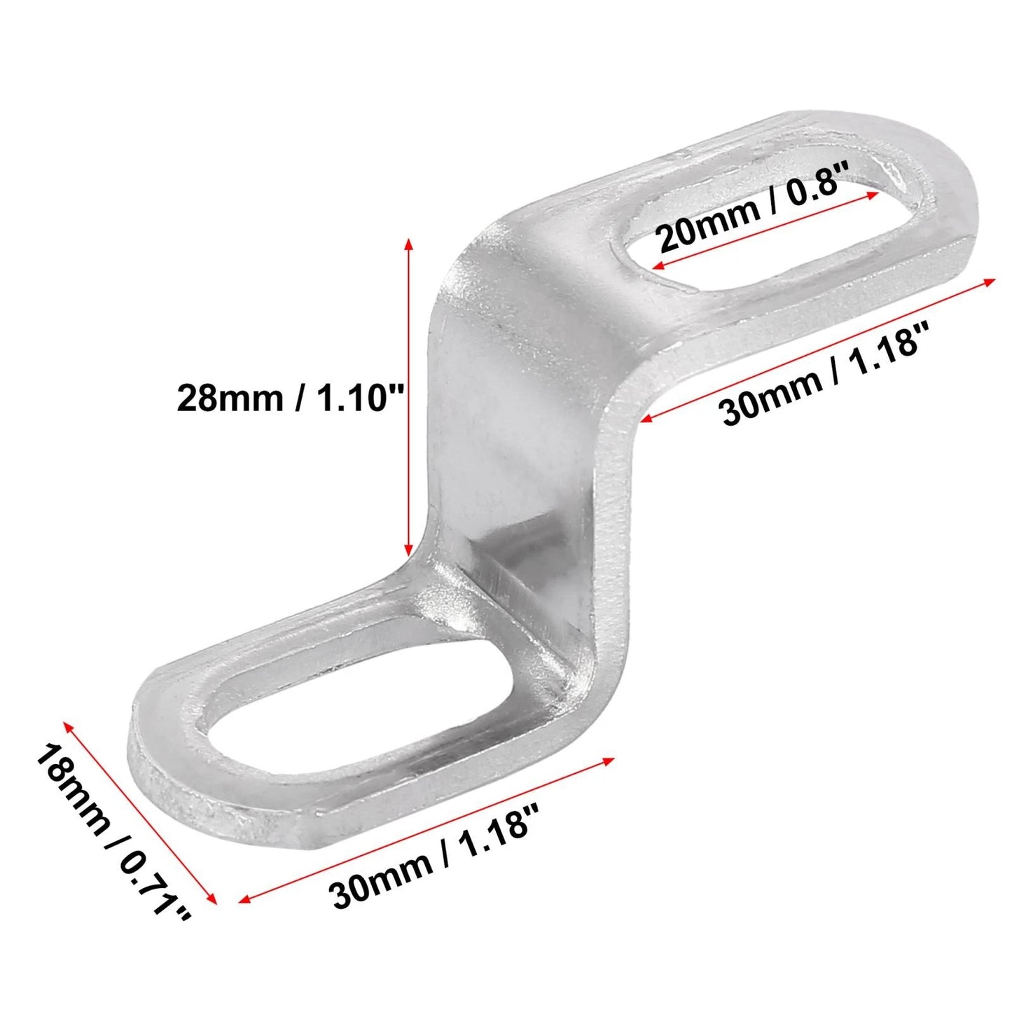Exhaust Pipe Bracket 20mm 0.8" Muffler Mounting Clamp