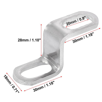 Exhaust Pipe Bracket 20mm 0.8" Muffler Mounting Clamp