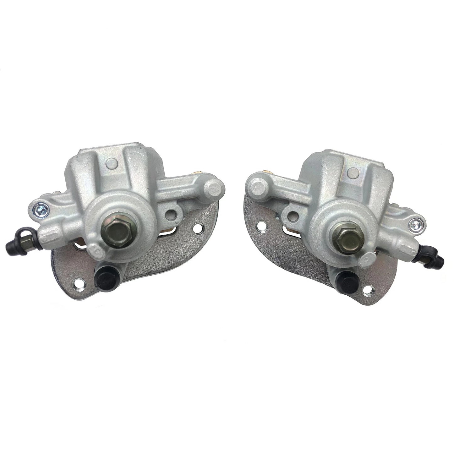 Rear Brake Calipers w/ Pads & Rotors for Yamaha Grizzly 700 (2007–2020)