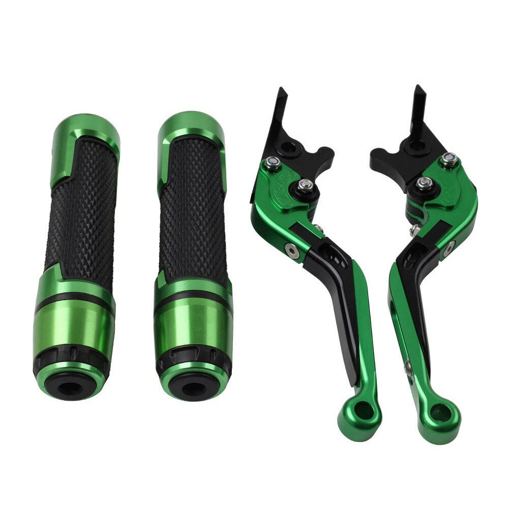 Green Extendable Brake Clutch Levers for Honda CBR125R CBR150R (2004-2023)
