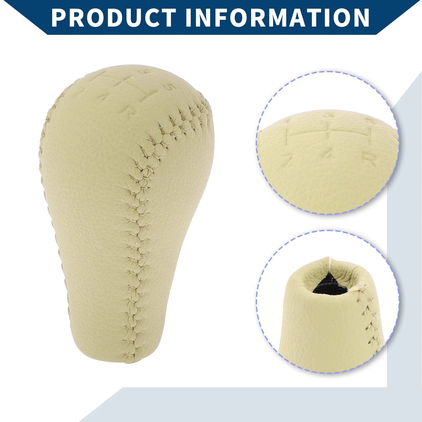 5 Speed Manual Gear Shifter Knob for Nissan Patrol (2004-2007) Beige