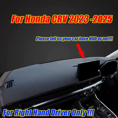 RHD Leather Dash Cover Pad Mat for Honda CR-V (2023–2025)