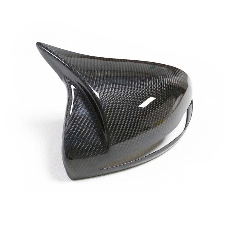 Horn Carbon Fiber Side View Mirror Cover fits Benz C Class W205  C200 C260 C300