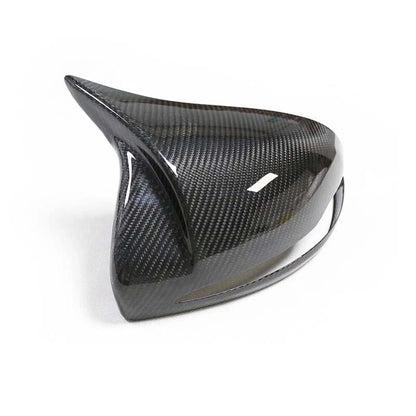 Horn Carbon Fiber Side View Mirror Cover fits Benz C Class W205  C200 C260 C300
