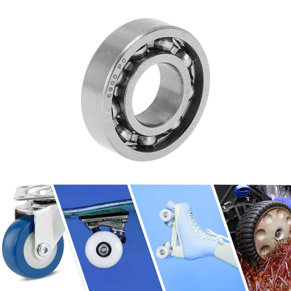 10x22x6mm Deep Groove Ball Bearings for Scooter Skateboard Wheel