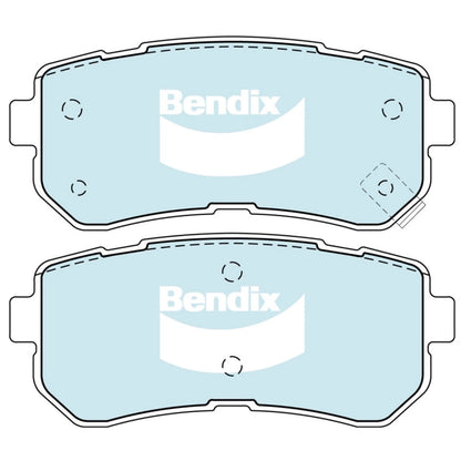 Rear Disc Brake Pads Set for Kia Picanto (2011 - 2017)