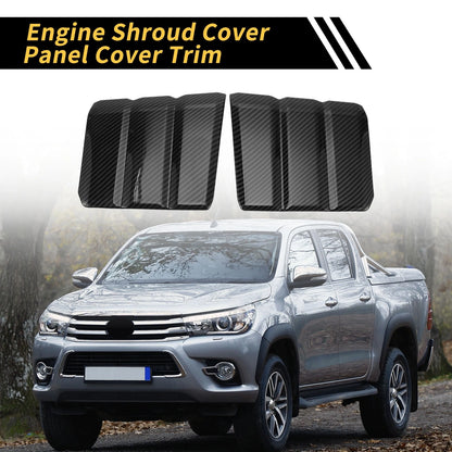 Carbon Fiber Engine Shroud Cover for Toyota Tundra (2022-2024)