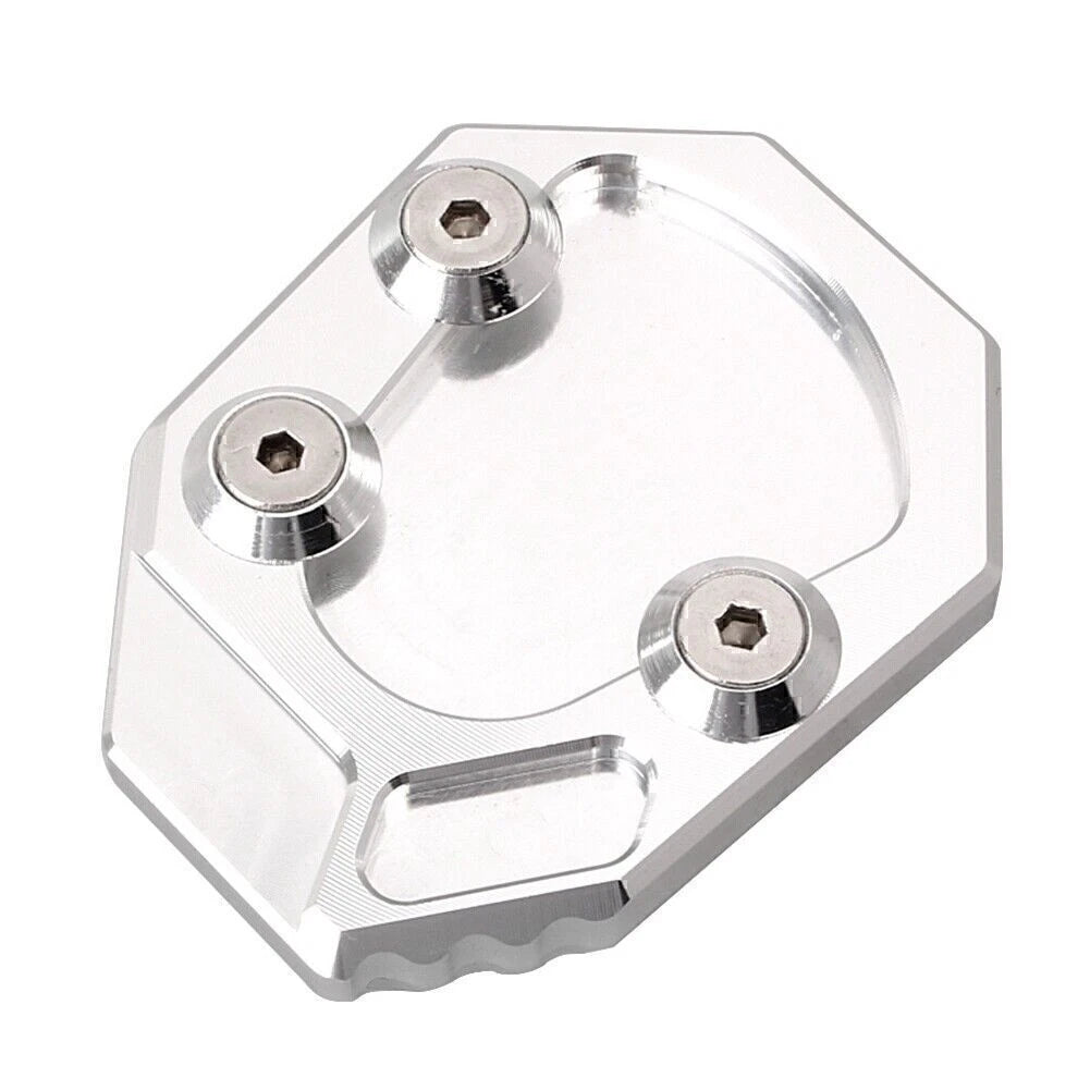 Silver Motor Kickstand Pad for Yamaha YZF R1 (2009-2015)