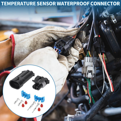 2 Pin Temperature Sensor Waterproof Connector for Chevy