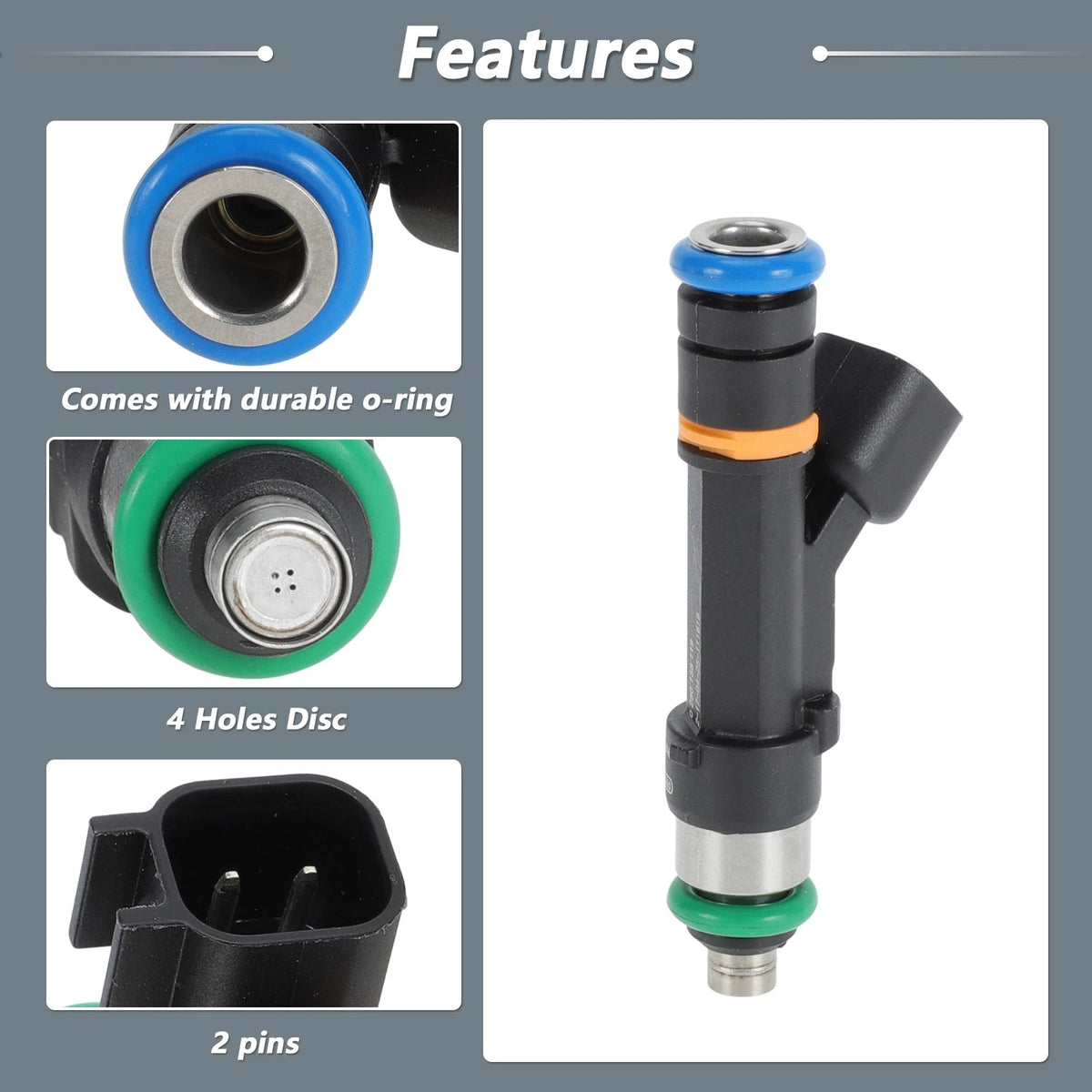 Fuel Injector  No.0280158119 for Jeep Wrangler, Dodge Caravan (2007-2011)