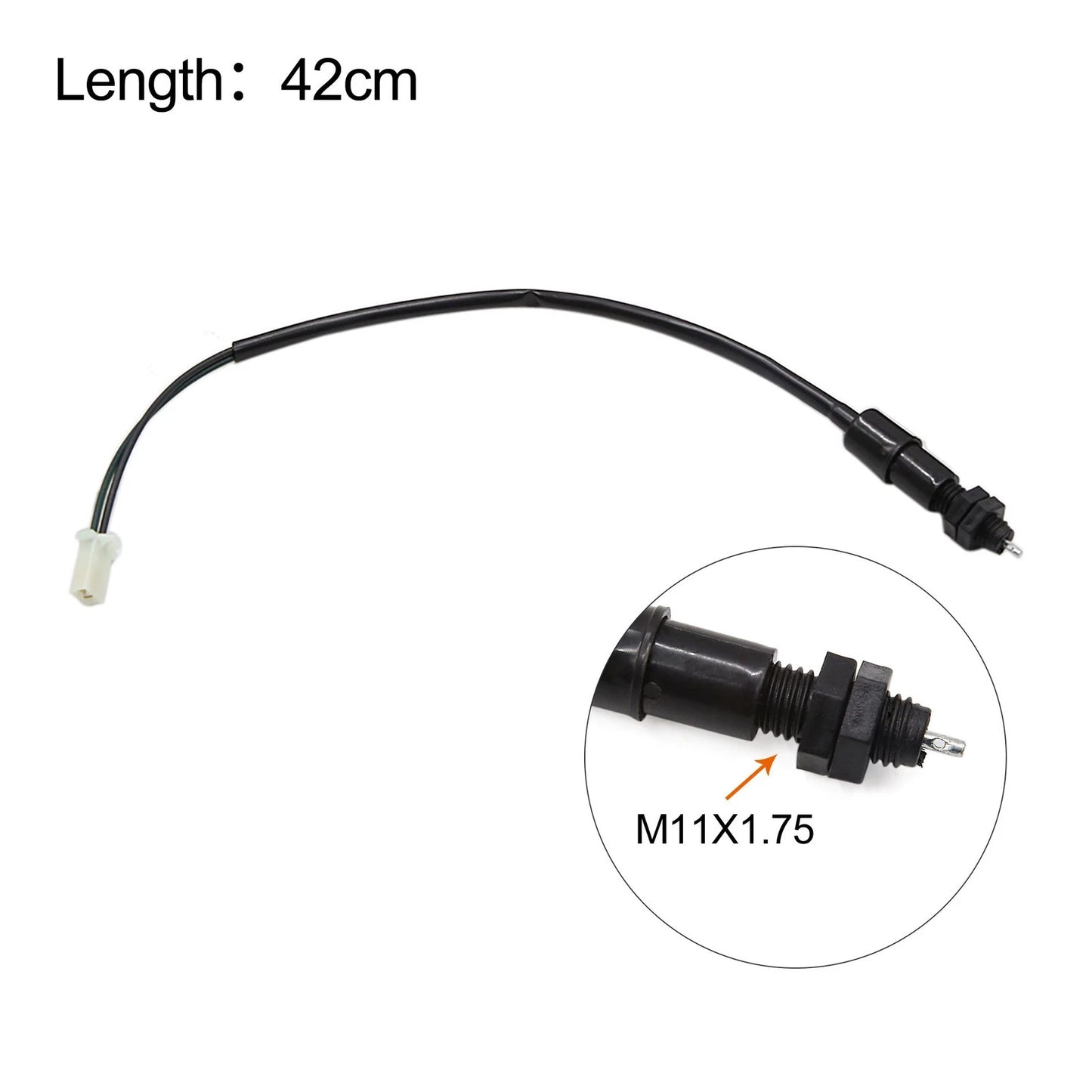 10Pcs 38.5cm Motorcycle Scooter Rear Brake Stop Switch Cable Wire