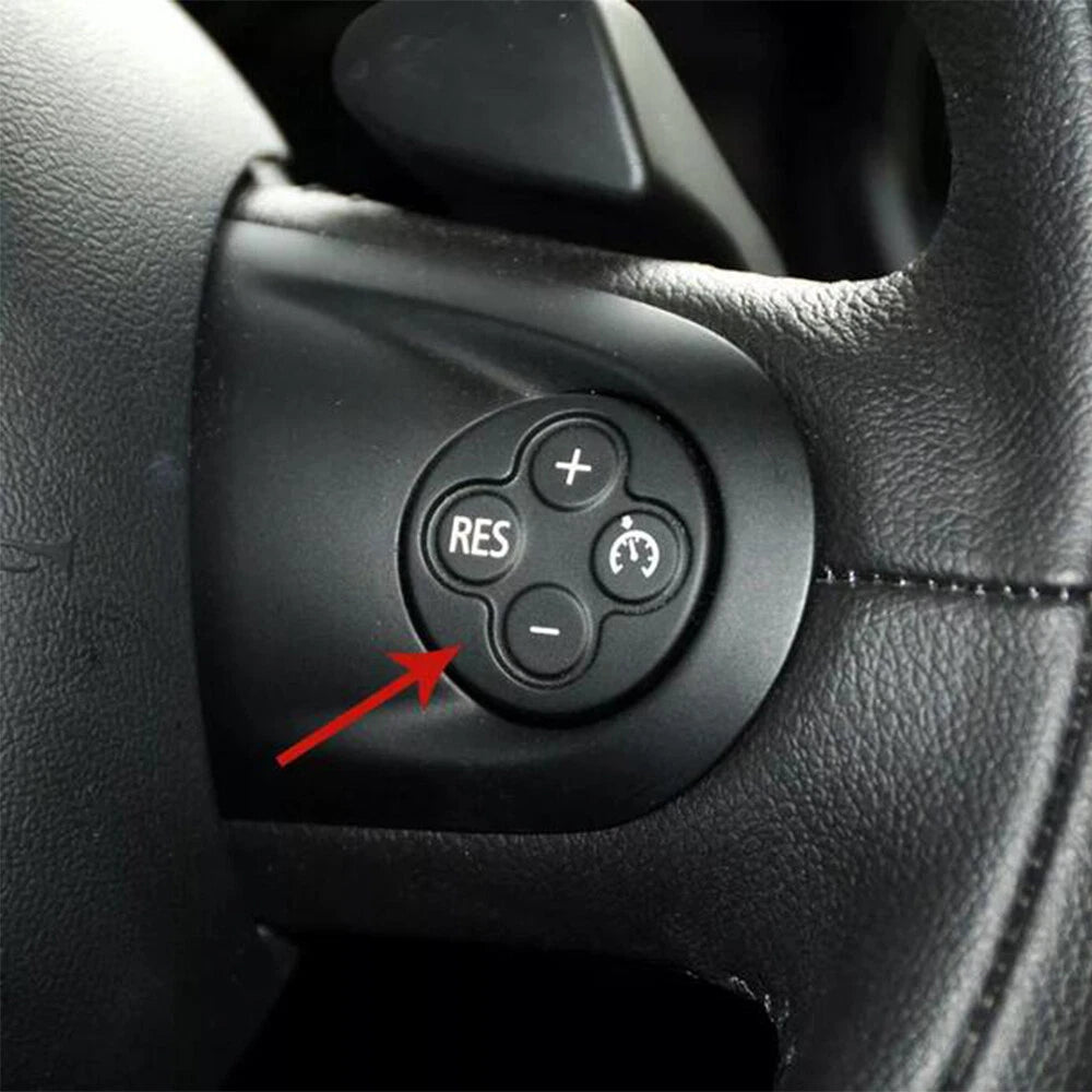 Steering Wheel Switch Cruise Control Button Cover for Mini Cooper (2002-2023)