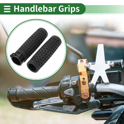 Grips / 25mm / Hand Grips Cover TPU Black for Motorcycle