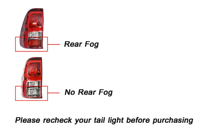 RH Tail Light Lamp w/ Bulb Socket for Toyota Hilux Revo (2015-2020)