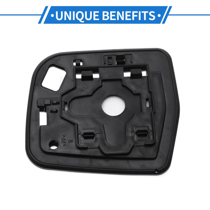 Driver Side Non-Heated Mirror Glass for Toyota Previa (1991-1997)