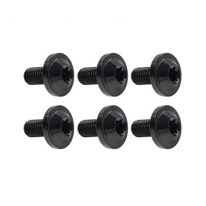 6 x M5x15mm Titanium Bolts Truss Torx Screws for Motorcycle Bike
