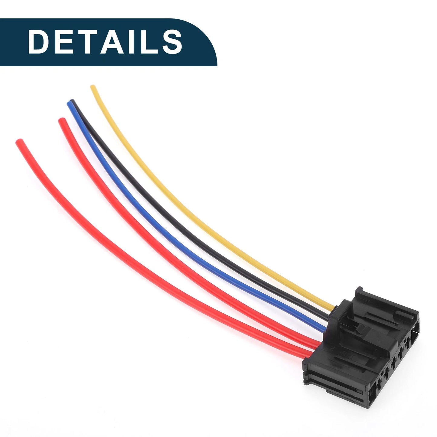 Blower Motor Resistor Cable Connector for Peugeot Bipper (2008-2018)