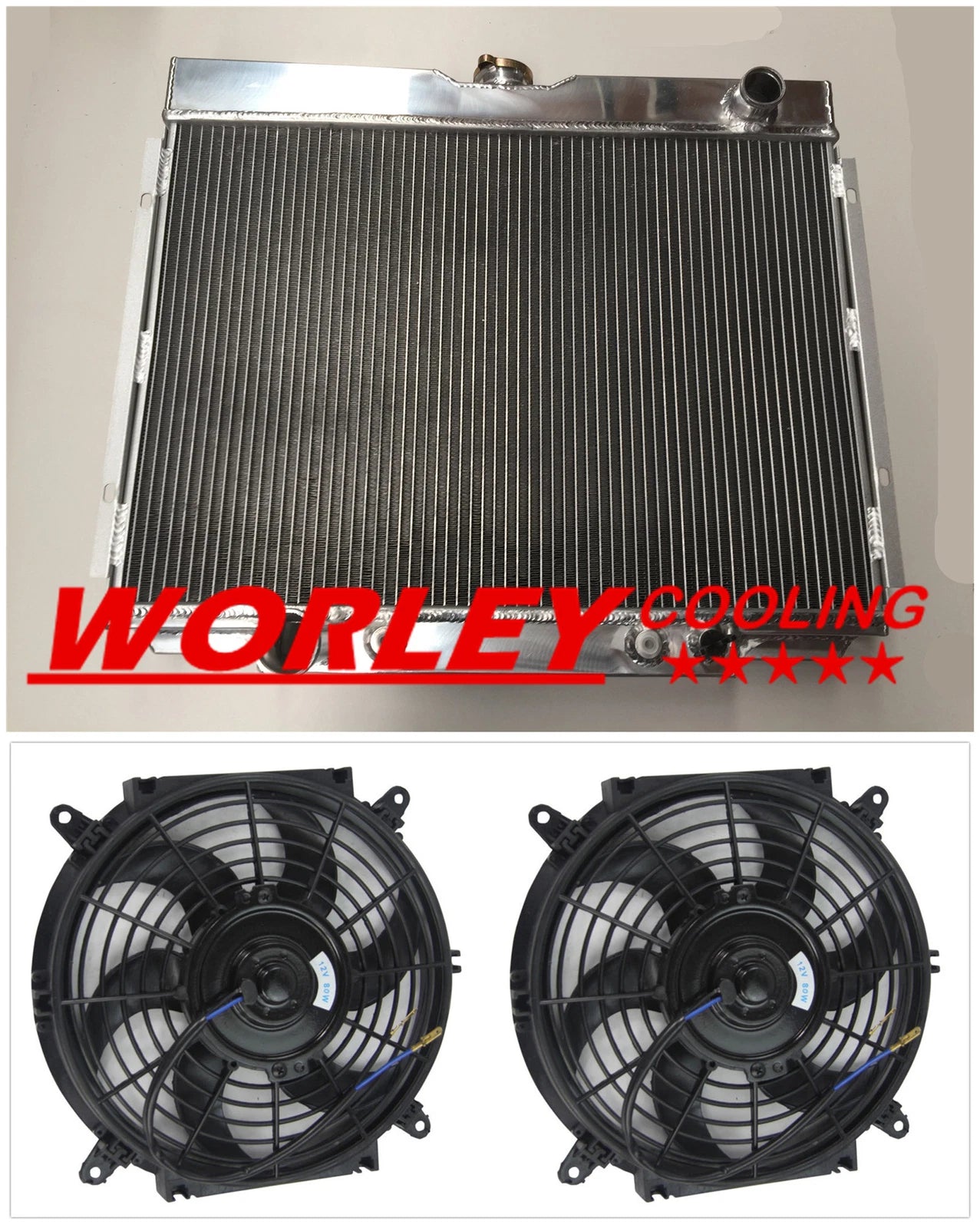Radiator & Fan for Falcon XW XY / Fairlane ZC ZD Cleveland V8 (1969-1972)