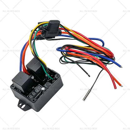 Dual Electric Radiator Fan Thermostat Controller