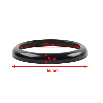 Silver Stopwatch Compass Cover Ring for Porsche 911 718 Boxster Cayenne Macan