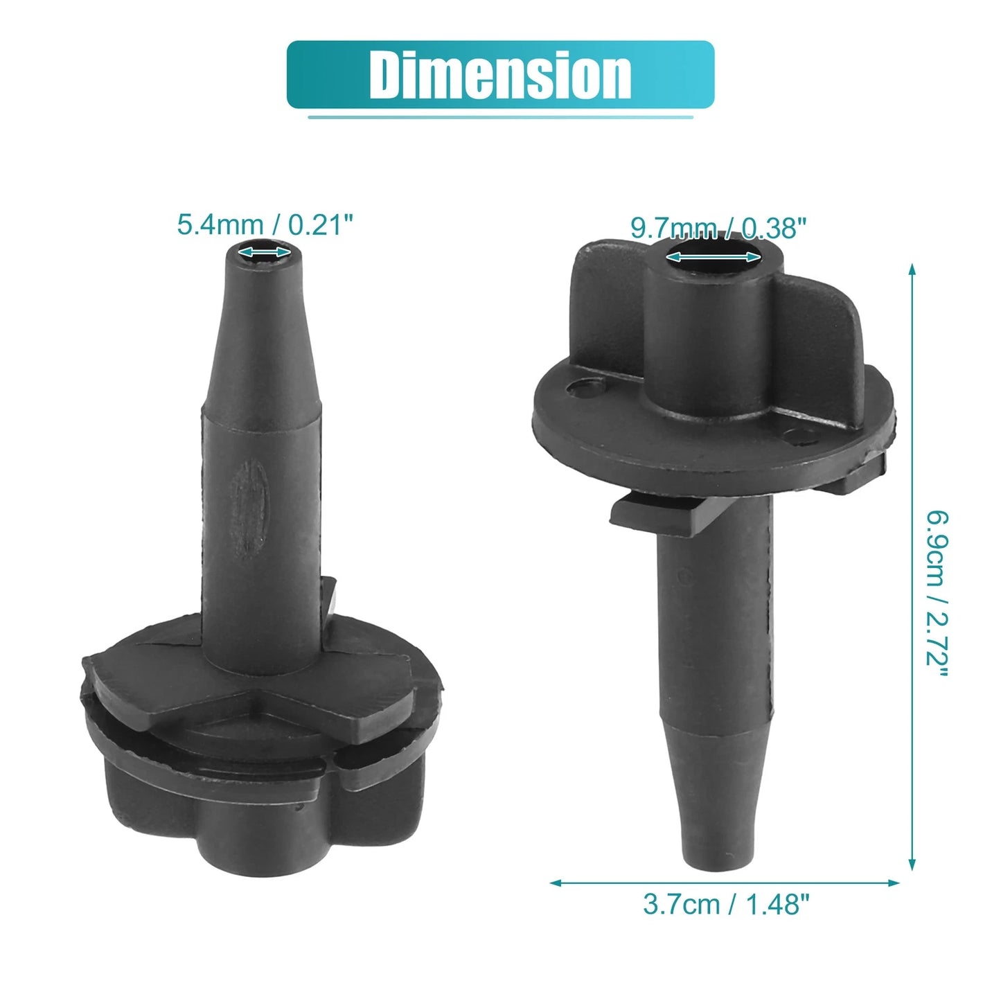 2 x Radiator Mount Brackets for BMW 135i (2008-2009)