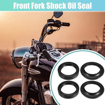 41x11mm Front Fork Shock Oil Seal Dust Seal Set for Kawasaki ZX600 (1985–1990)