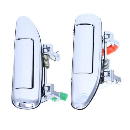 2 x Chrome Outer Door Handles for Nissan Patrol (1997–2016)