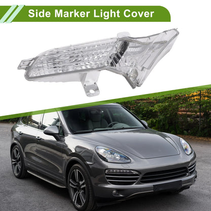 1x Left Side Marker Light Cover for Porsche Cayenne (2011 - 2014)
