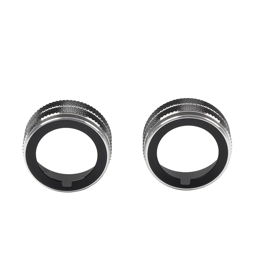 Blk Side Air Outlet Vent Knob Trim for Subaru BRZ, Toyota GR86 (2022-2023)