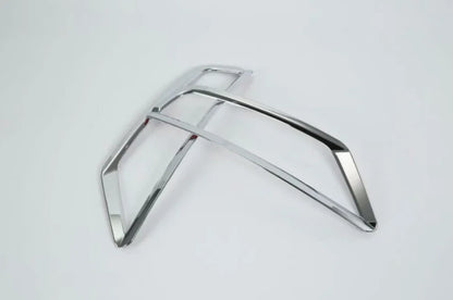 Chrome Rear Fog Light Cover Trim for Mazda CX-5 2017-2021 2 x ABS Decor