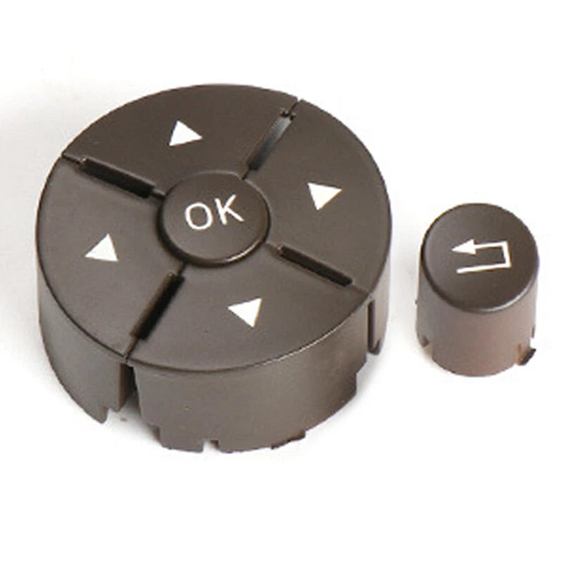 Brown Left Steering Wheel Button Switch for Benz W204 W21204 W207 (2008-2016)