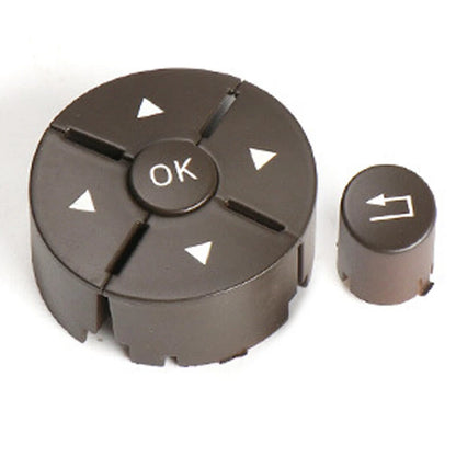 Brown Left Steering Wheel Button Switch for Benz W204 W21204 W207 (2008-2016)